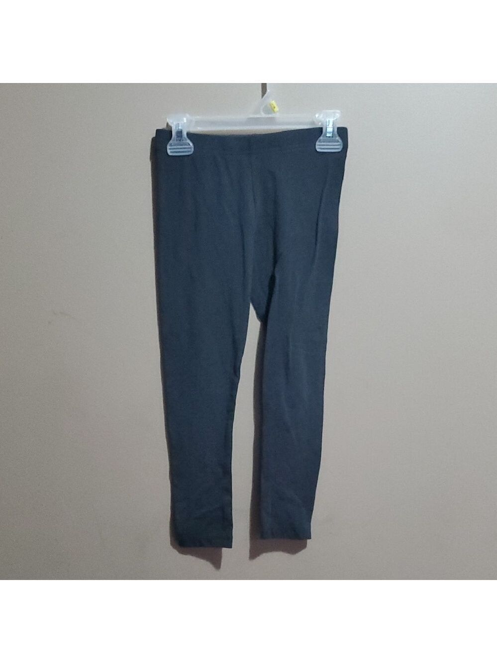 Girls Dark Gray Leggings Size 8